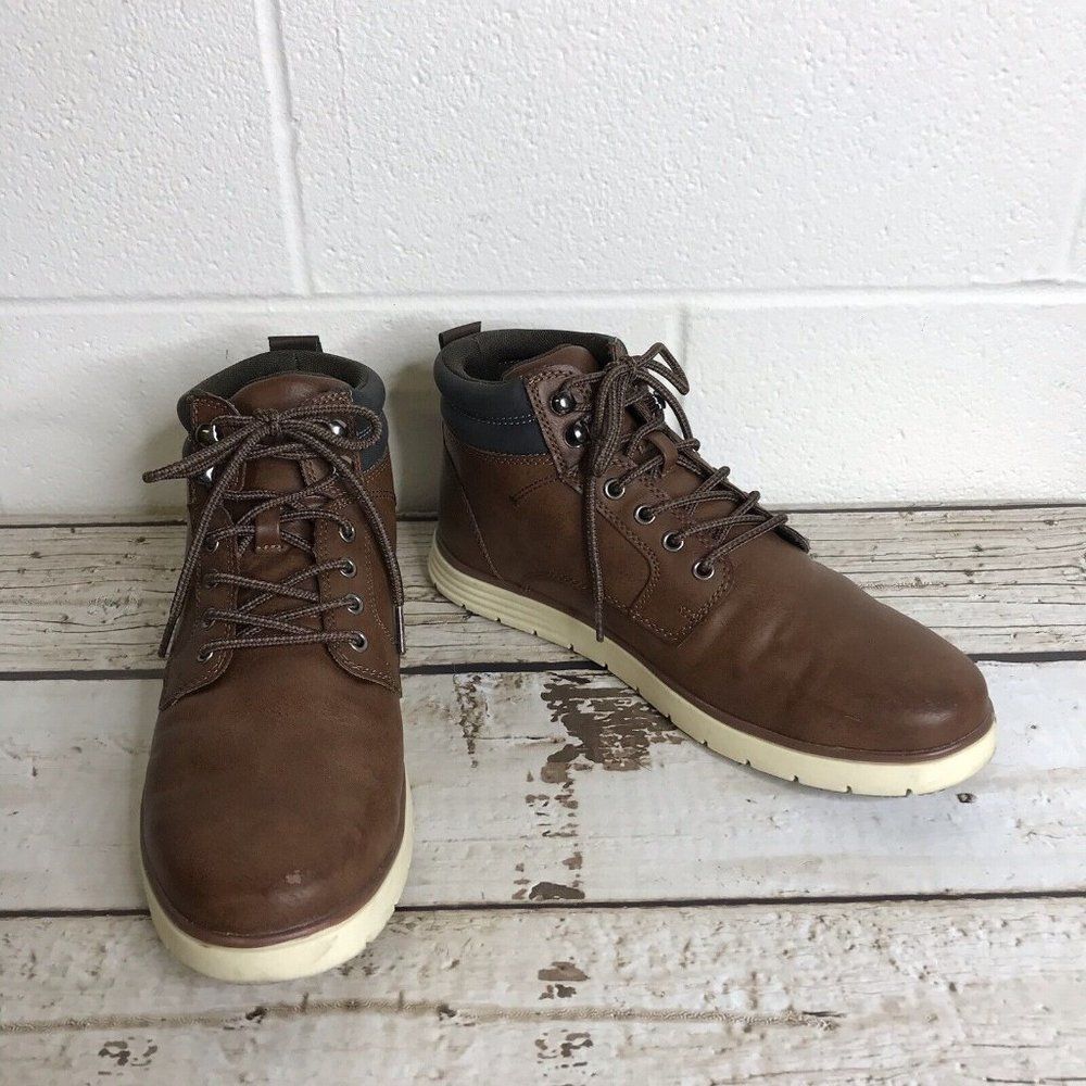 Goodfellow & Co / Target Men's Maxwell Boots Brown Lace-Up Ankle Boot Size 10
